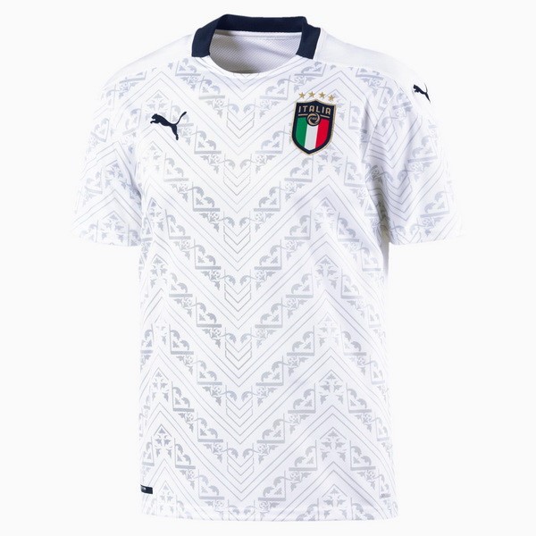 Camiseta Italia Replica Segunda Ropa 2020 Blanco